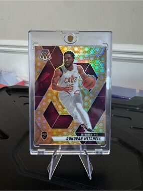 🔥 2024 Donovan Mitchell Panini Mosaic Honeycomb Case Hit SSP. #cavs